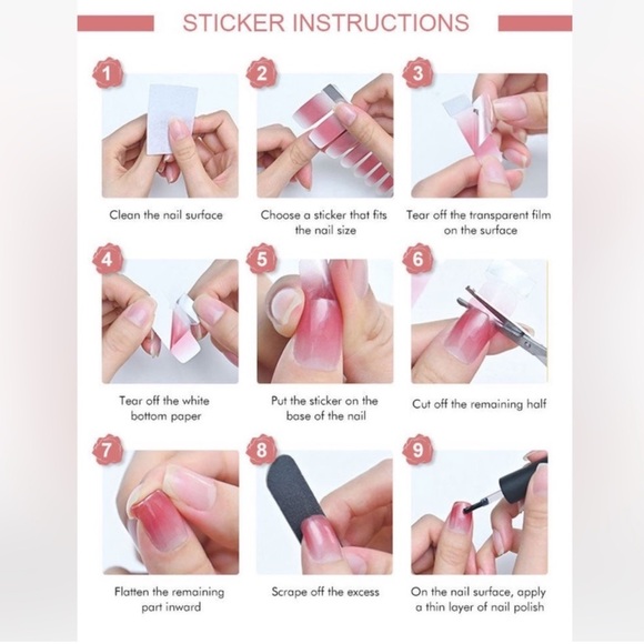 $1 HALLOWEEN NAIL STICKER WRAPS. NEW. $1 WITH ANY $10 ORDER OR MORE. One sheet - Picture 11 of 16